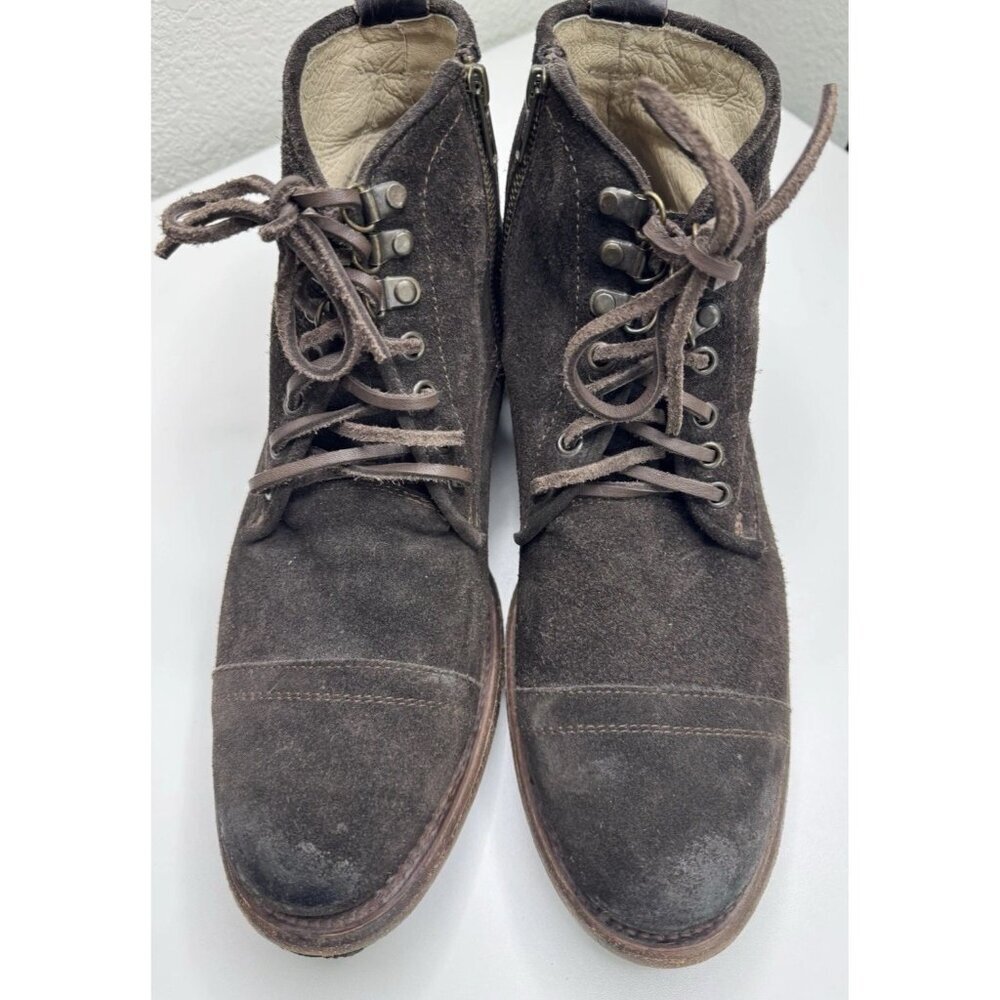 Freebird By Steven Men's Nate Brown Leather Boots Size 10